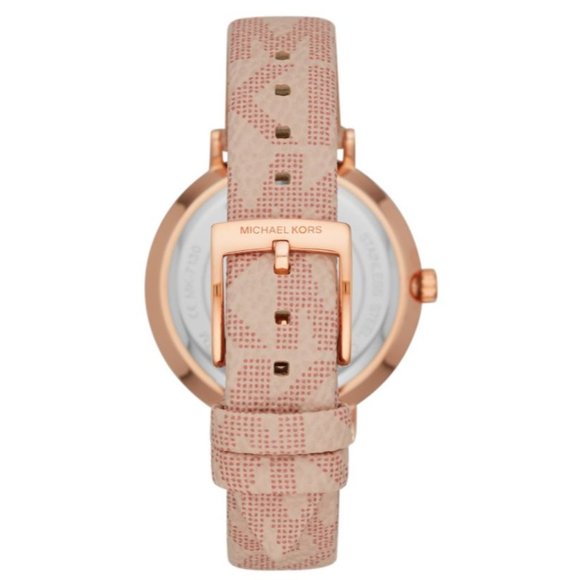 NWT MICHAEL KORS Jayne Three-Hand Blush Watch MK7130 main image 7